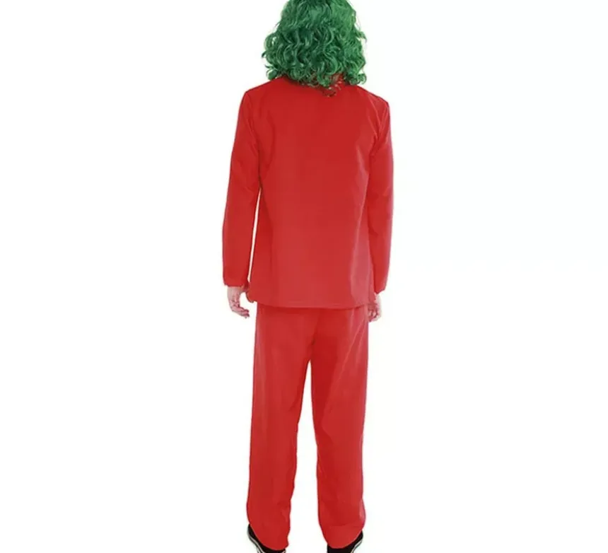 Costume da clown conflittuale per uomo