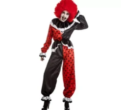 Costume da clown diabolico per donna