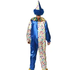 Costume da clown festivo per adulto