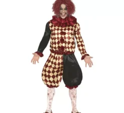 Costume da clown horror scozzese da uomo