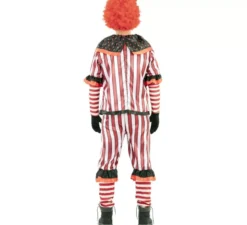Costume da Clown insanguinato rosso per uomo