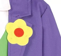 Costume da clown joker per un ragazzo