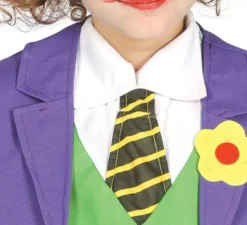 Costume da clown joker per un ragazzo