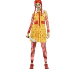 Costume da clown killer per donna