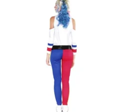 Costume da clown lungo conflittuale per donna