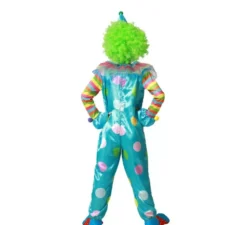 Costume da clown multicolore per bambino