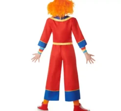 Costume da clown multicolore per donna