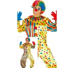 Costume da clown per uomo
