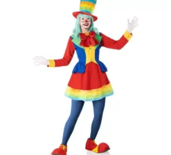Costume da clown pittoresco per donna