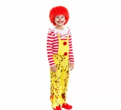 Costume da clown sadico dell'hamburger per bambini