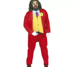 Costume da clown sorridente per uomo