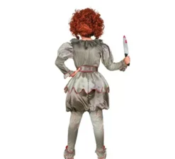 Costume da clown spaventoso per bambine