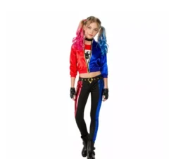 Costume da clown spaventoso per una donna