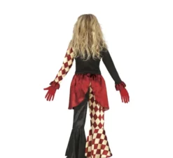 Costume da clown spaventoso scozzese per ragazze