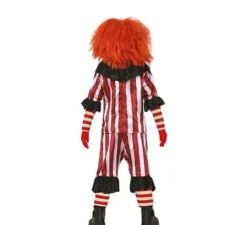 costume da clown strisce per i bambini
