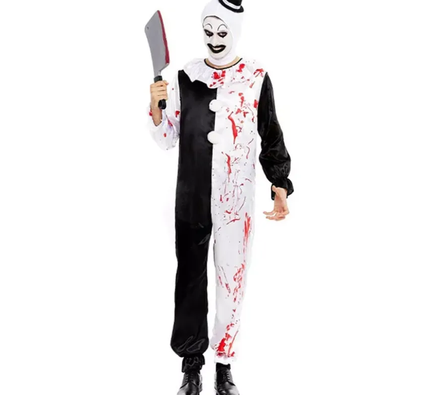 Costume da clown Terrifier per uomo
