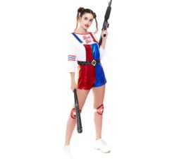 Costume da clown tormentato per donna