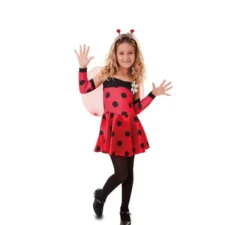 Costume da Coccinella con ali per bambina