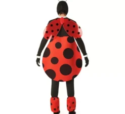 Costume da coccinella paffuta con ali per uomo