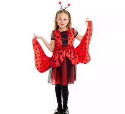 Costume da coccinella per bambina