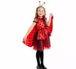 Costume da coccinella per bambina