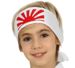 Costume da combattente di karate bianco per bambino