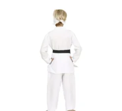 Costume da combattente di karate bianco per bambino
