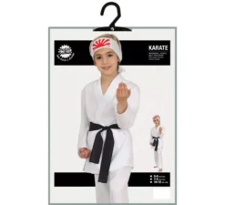 Costume da combattente di karate bianco per bambino