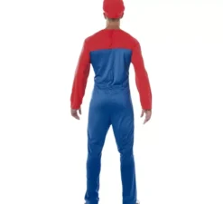 Costume da contadino o idraulico 2 in 1 per uomo