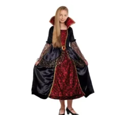 Costume da contessa vampiro gotica per bambina