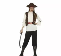 Costume da corsaro pirata dei sette mari per adolescente