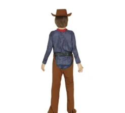Costume da cowboy classico con gilet per bambino