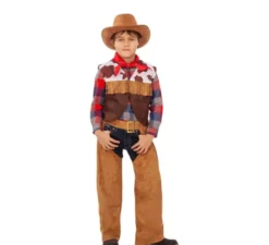 Costume da cowboy con frange per bambino