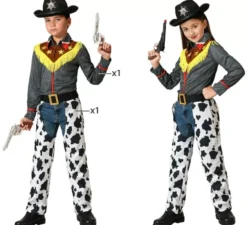 Costume da cowboy con frange per bambino