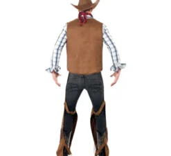 Costume da cowboy con frange per un uomo