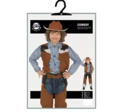 Costume da Cowboy con gilet per bambini