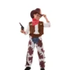 Costume da cowboy con zahones per bambino