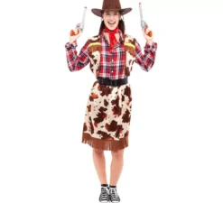 Costume da cowgirl del vecchio West per donna