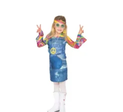Costume da cowgirl hippie per bambina