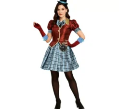 Costume da creatore di cappelli Tic Tac per donna