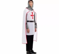 Costume da crociato templare per uomo