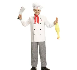 Costume da cuoco bianco per bambini