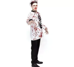 Costume da cuoco zombie per uomo