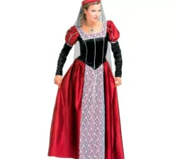 Costume da Dama Medievale Castigliana per donna