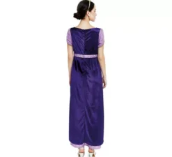 Costume da Dama Medievale viola e lilla per donna