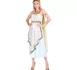 Costume da dea greca per donna