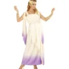 Costume da Dea greca viola per donna