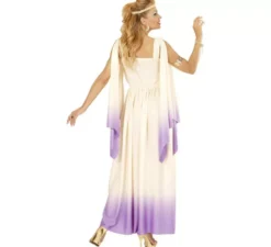 Costume da Dea greca viola per donna