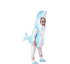 Costume da delfino blu per bambino e ragazzo
