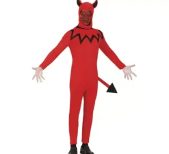 Costume da demone rosso per uomo